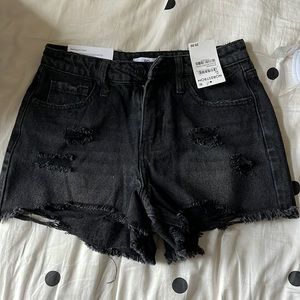 BR High Waisted Jean Shorts